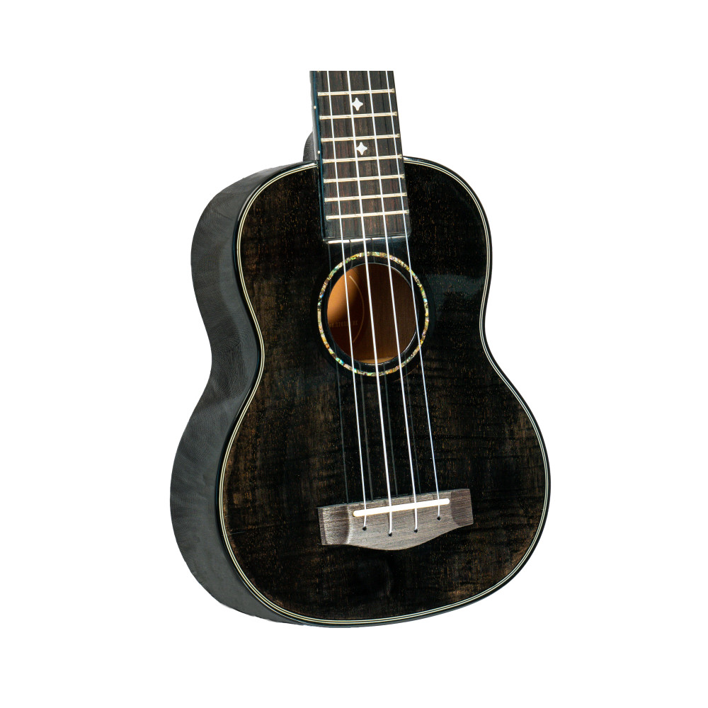 Ukelele Soprano Bones SP620S-BK Arce Negro Brillo - Imagen 3