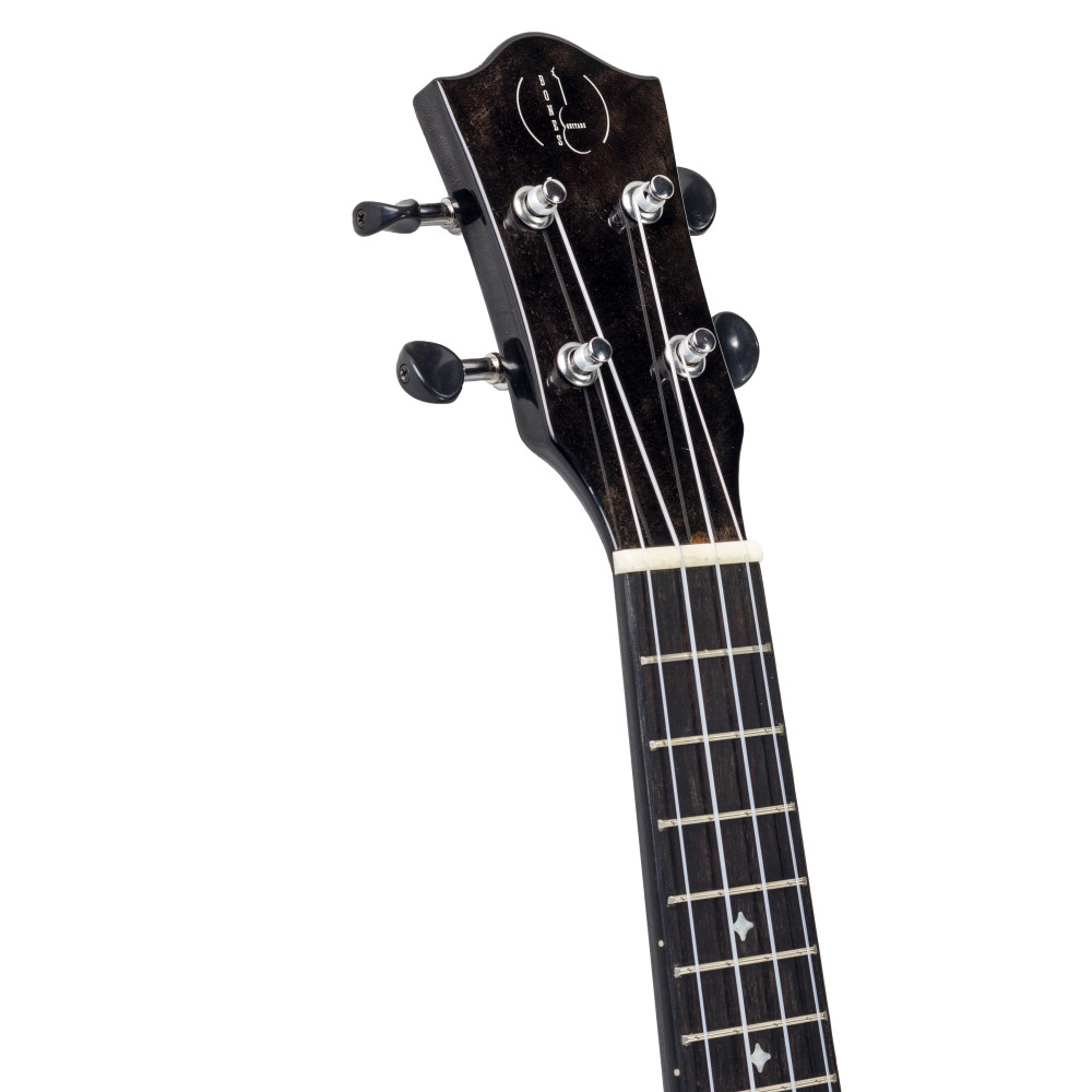Ukelele Soprano Bones SP620S-BK Arce Negro Brillo - Imagen 4