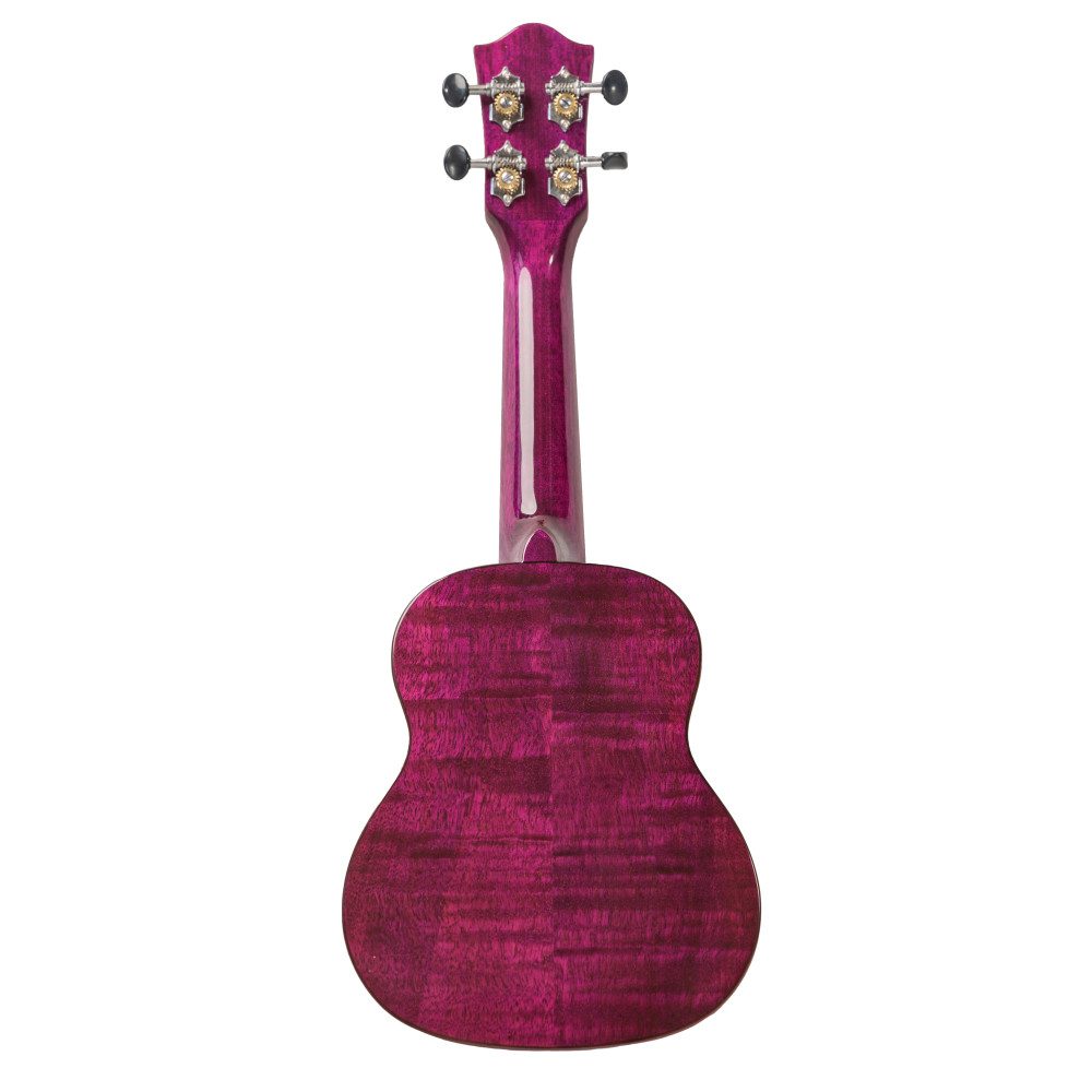 Ukelele Soprano Bones SP630S-PU Arce Purpura Brillo - Imagen 2