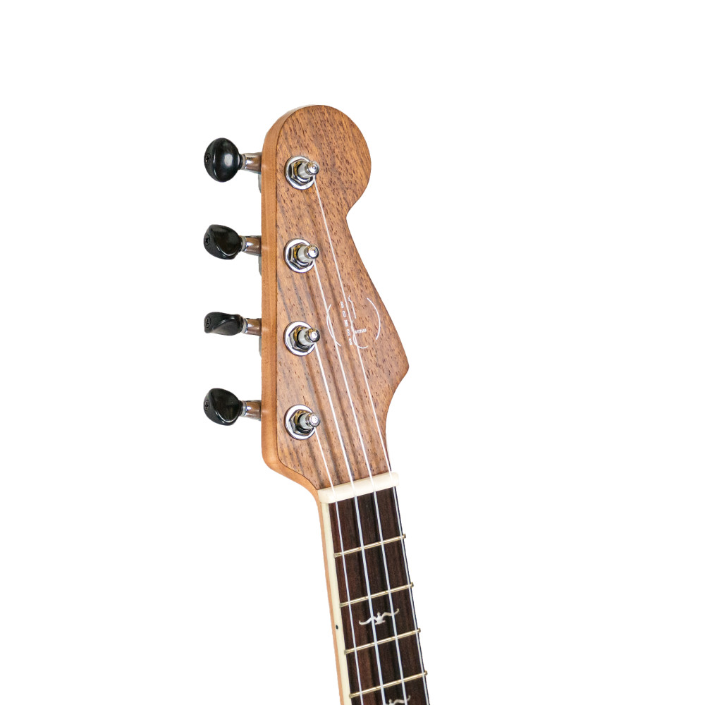 Ukelele Tenor Bones BA-5TB Azul Transparente Electrificado - Imagen 3