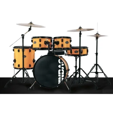 BATERÍA JINBAO BOMBO DE 18" AMARILLO